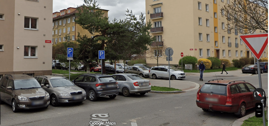 Parkoviště Alšova ul., Plzeň 3