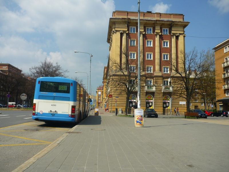 autobusová zastávka Alšovo náměstí