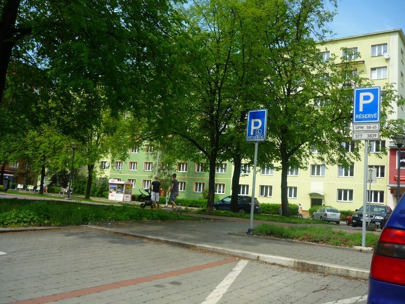 Vyhrazené parkoviště