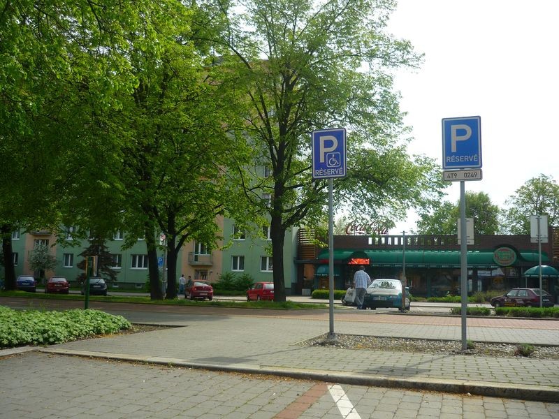 Vyhrazené parkoviště