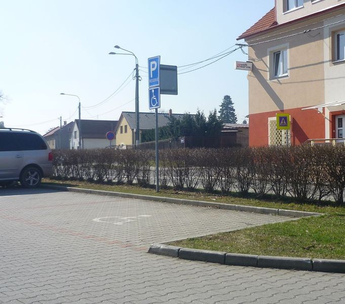 Vyhrazené parkoviště
