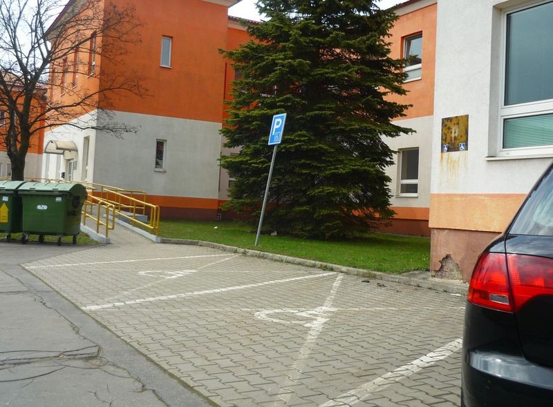 Vyhrazené parkoviště