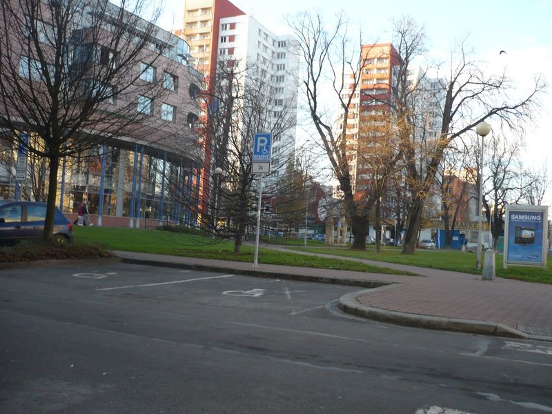 Vyhrazené parkoviště
