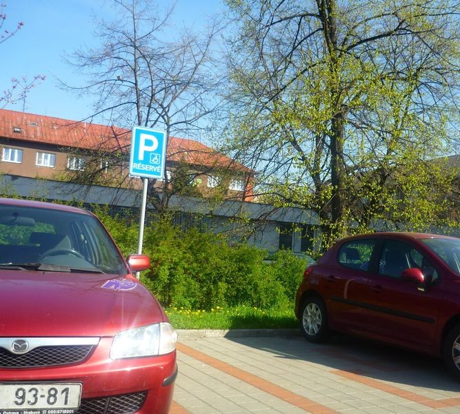 Vyhrazené parkoviště