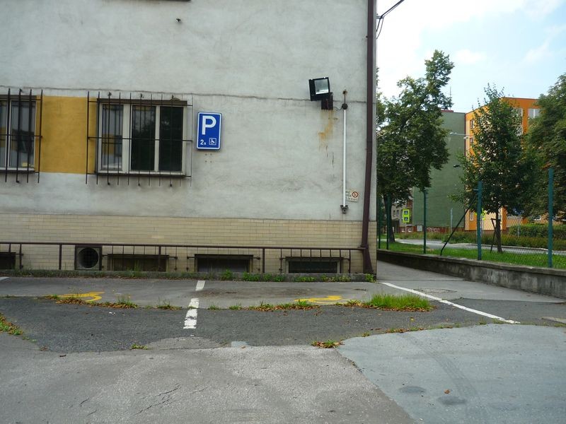 Vyhrazené parkoviště