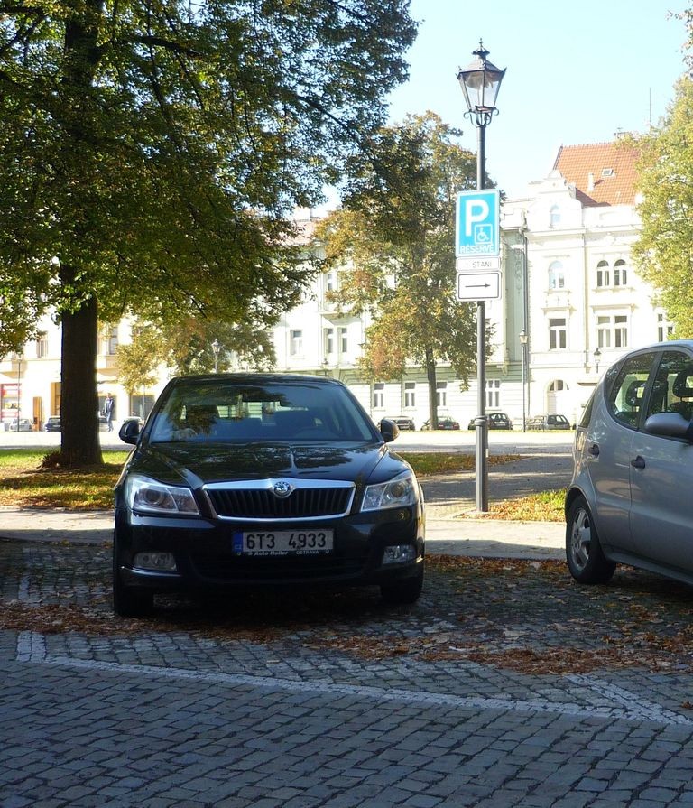Vyhrazené parkoviště