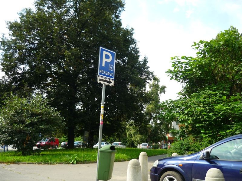 Vyhrazené parkoviště