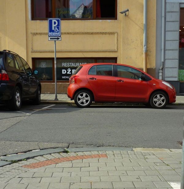 Vyhrazené parkoviště