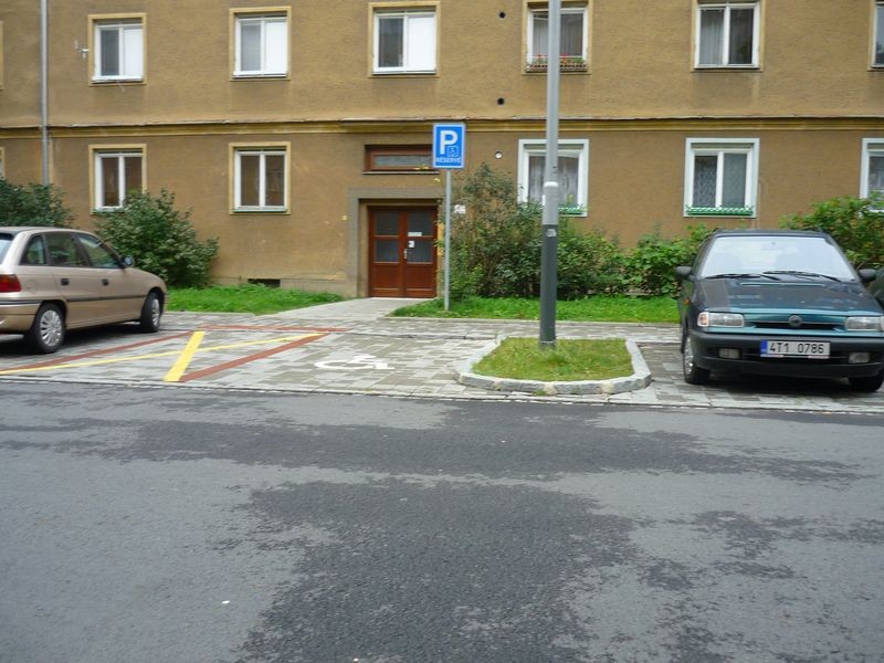 Vyhrazené parkoviště