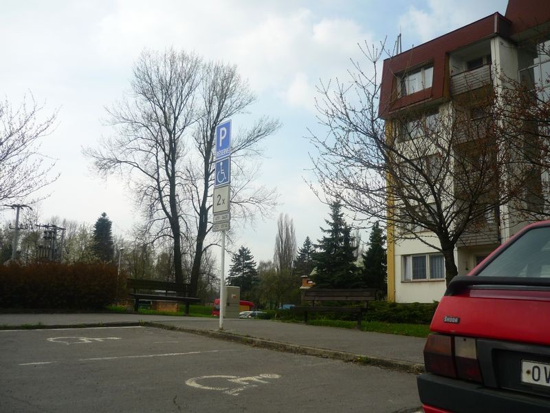 Parkoviště Hladnovská ul. Ostrava