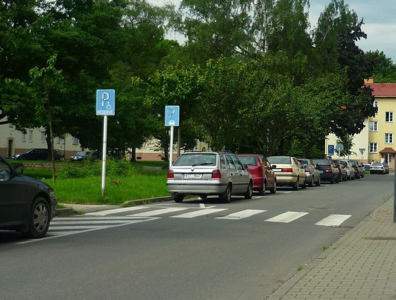 Vyhrazené parkoviště