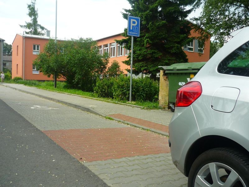 Vyhrazené parkoviště