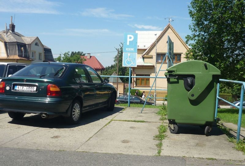 Vyhrazené parkoviště