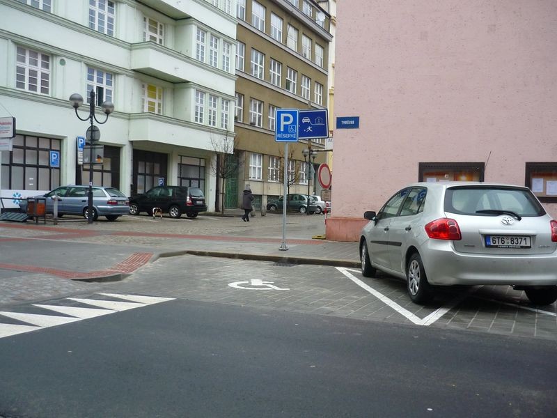 Vyhrazené parkoviště