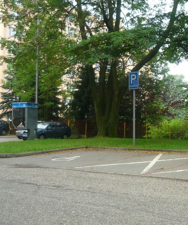 Vyhrazené parkoviště
