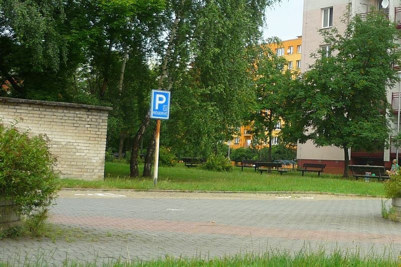 Vyhrazené parkoviště