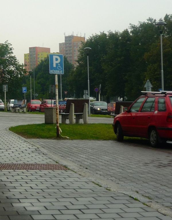 Vyhrazené parkoviště