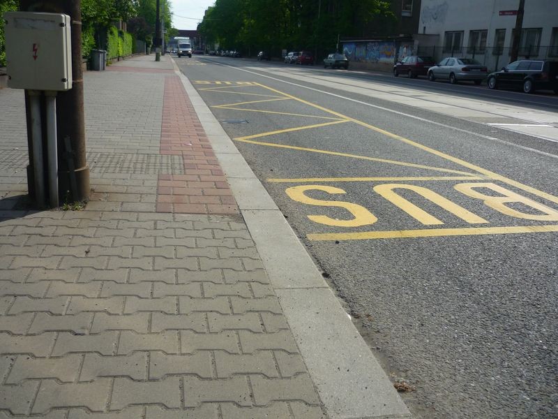 autobusová zastávka Mírové náměsti