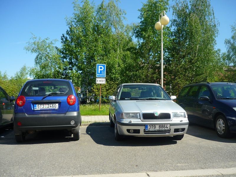 Vyhrazené parkoviště
