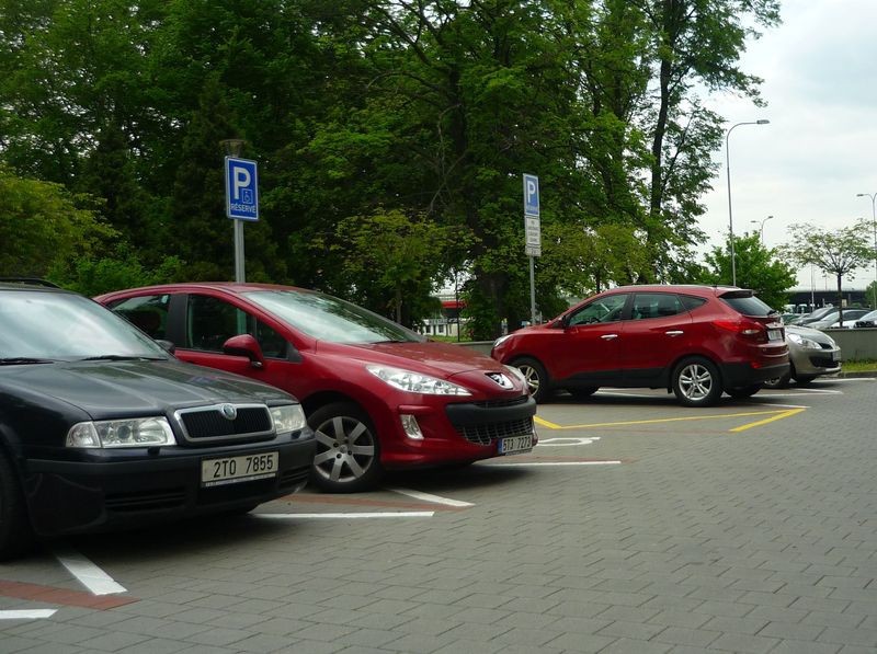 Vyhrazené parkoviště