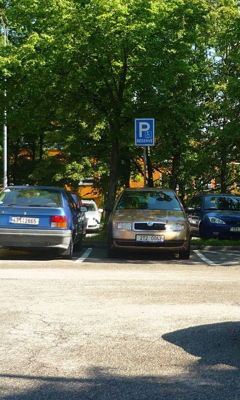 Vyhrazené parkoviště