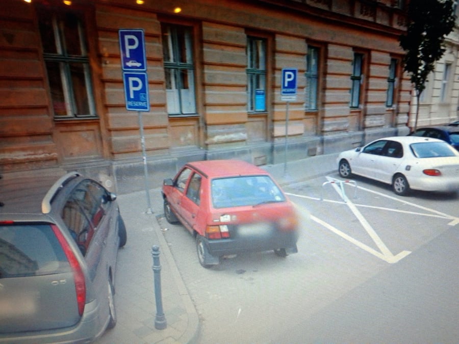 Vyhrazené parkoviště