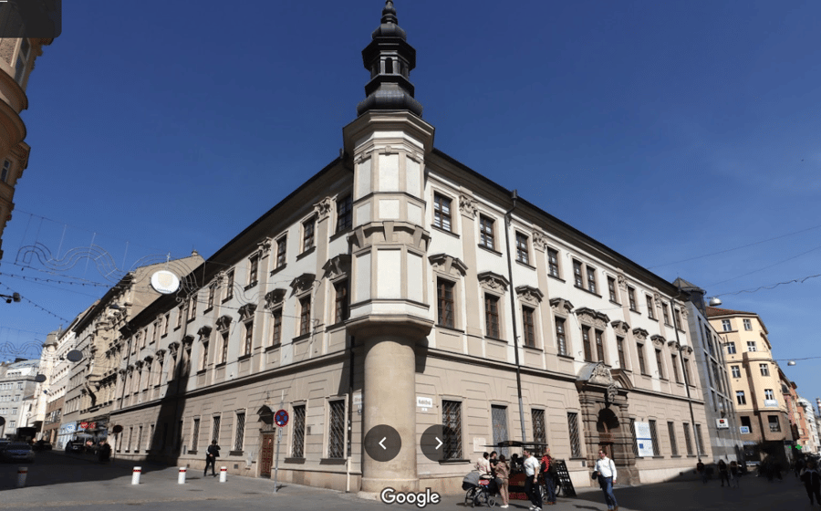 Palác šlechtičen- Moravské zemské muzeum, Brno