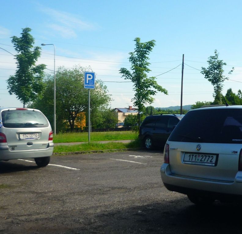 Parkoviště, ul. M. Majerové, Ostrava Poruba