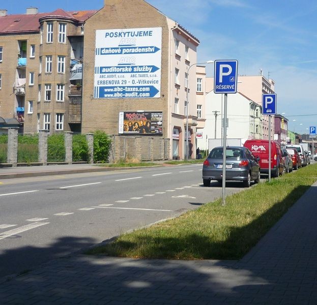 Vyhrazené parkoviště