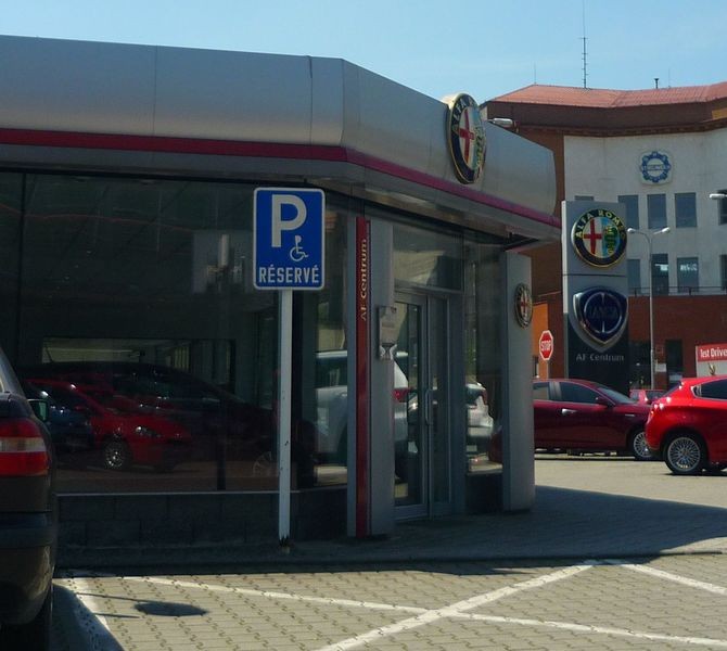 Vyhrazené parkoviště