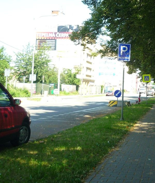 Vyhrazené parkoviště
