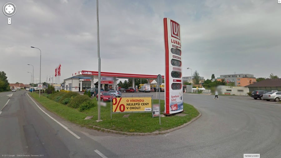 Čerpací stanice Lukoil (Pražská ul.)