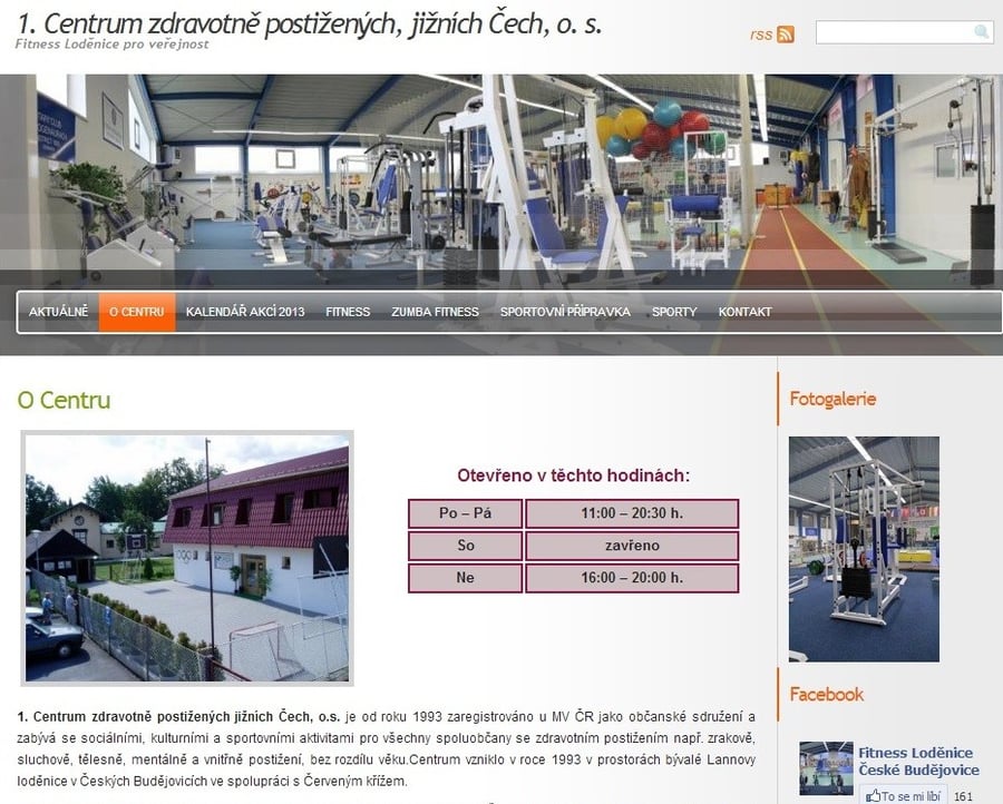 1. Centrum zdravotně postižených jižních Čech