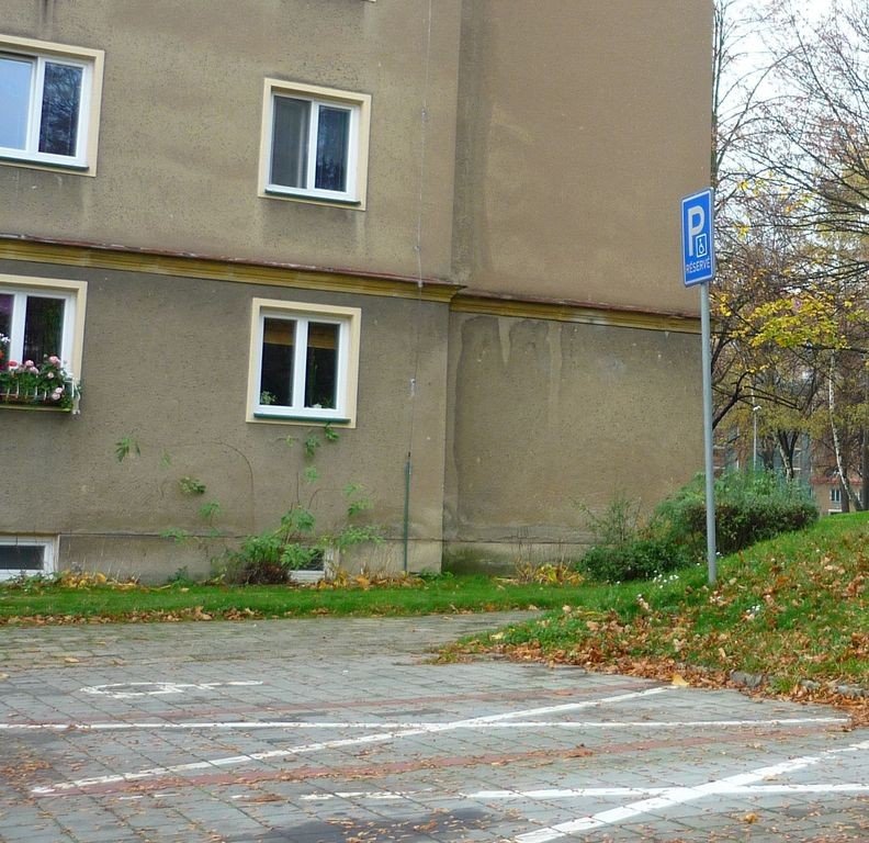 Vyhrazené parkoviště