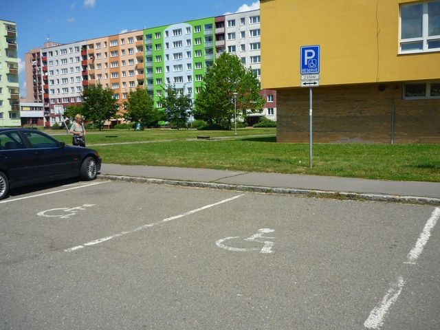 Vyhrazené parkoviště