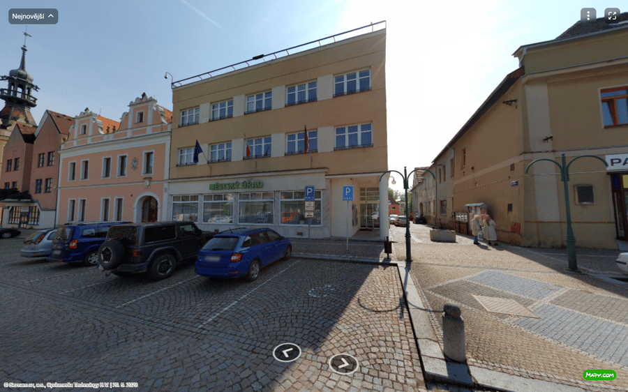 Parkoviště nám. P. Otakara, Vysoké Mýto