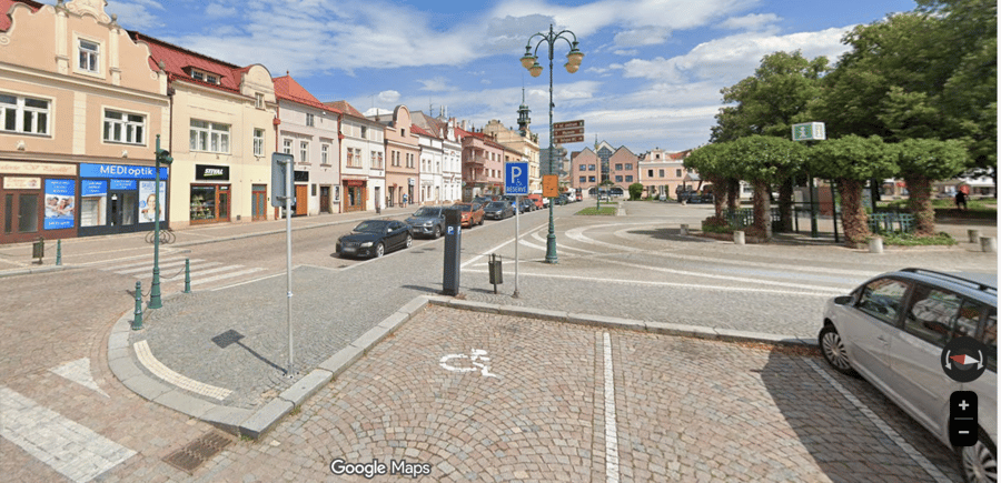 Parkoviště nám. P. Otakara, Vysoké Mýto