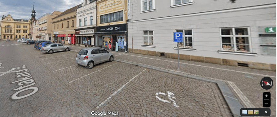 Parkoviště nám. P. Otakara, Vysoké Mýto