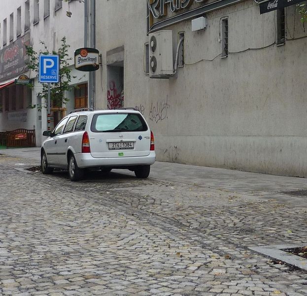 Vyhrazené parkoviště