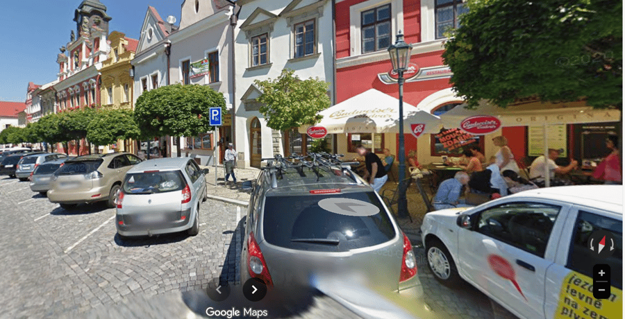 Parkoviště Resselovo nám., Chrudim