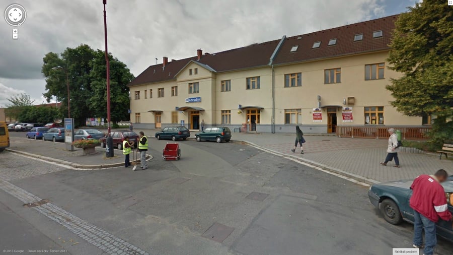 Vlakové nádraží, Čs. armády 174, Chrudim