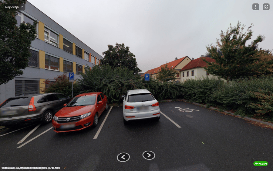 Parkoviště Msgre. Staška, Domažlice