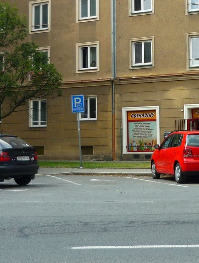 Vyhrazené parkoviště