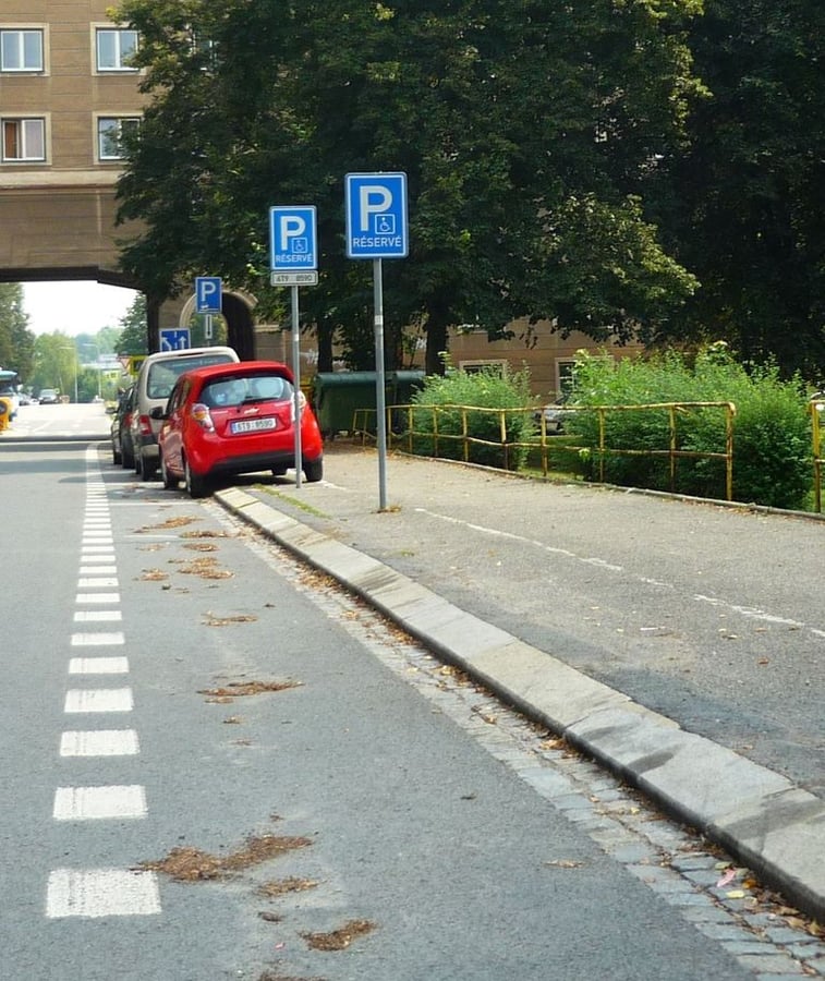 Vyhrazené parkoviště
