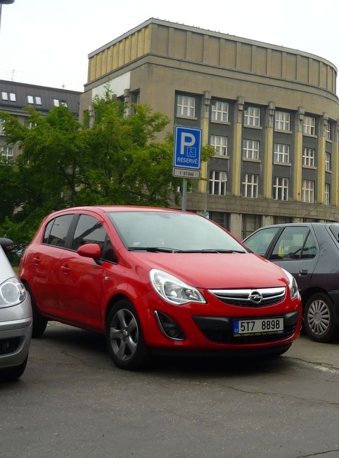 Vyhrazené parkoviště