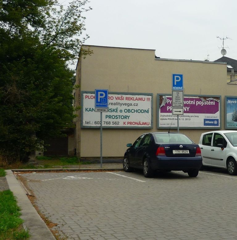 Vyhrazené parkoviště