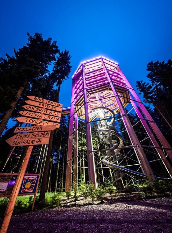 Stezka korunami stromů Lipno