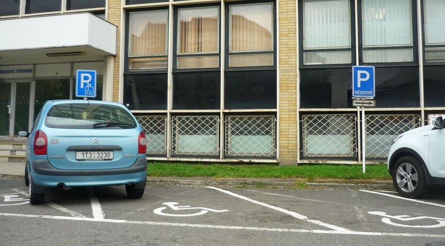 Vyhrazené parkoviště