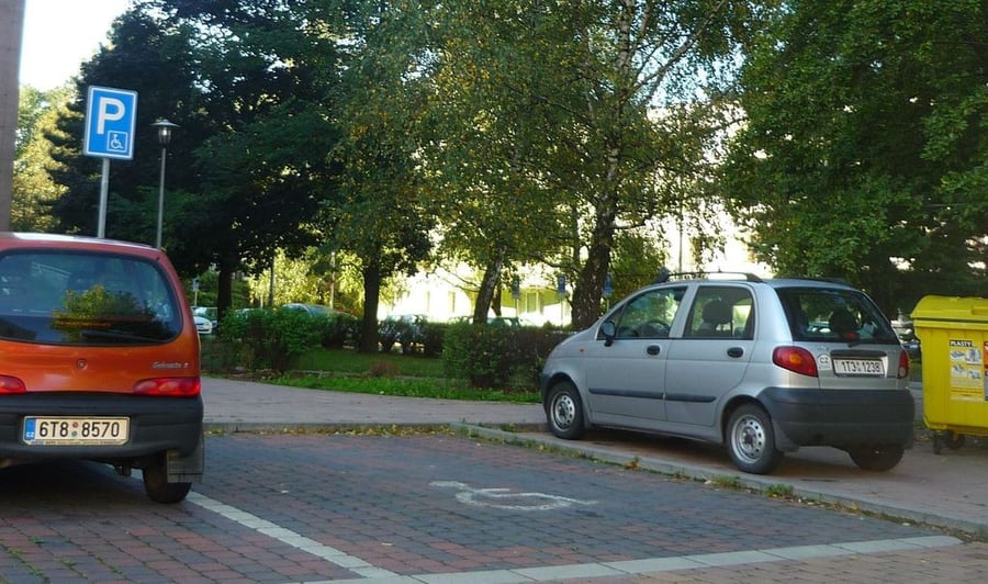 Vyhrazené parkoviště