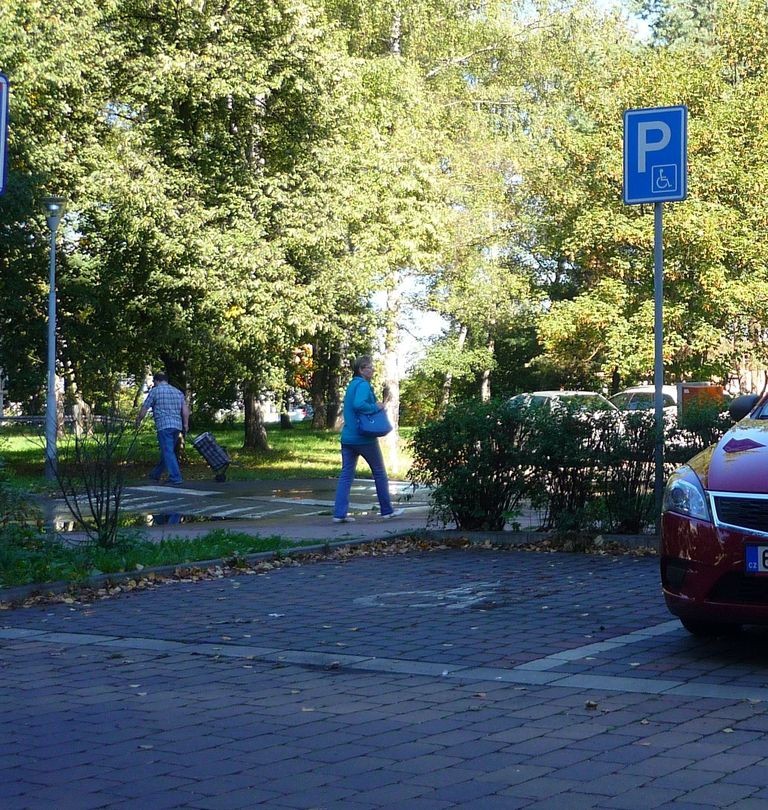 Vyhrazené parkoviště